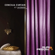 SURIAPESONA C7 Cencilia Curtain (220CM) Blackout Curtain Window Tingkap Langsir Murah Hook Eyelet 窗帘