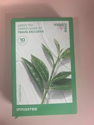 innisfree 天然能量面膜 綠茶 10片