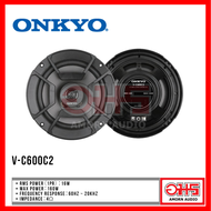 ONKYO V-C600C2 | ลำโพงรถยนต์ With a powerful RMS power of 16W 2-way speaker | AMORN AUDIO