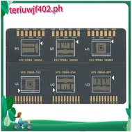 Flash 64 BGA ISP Board Flash 64 FBGA EMMC/FBGA 153 254 221 UFS/FBGA 153 254 297 Support for F64 Lite