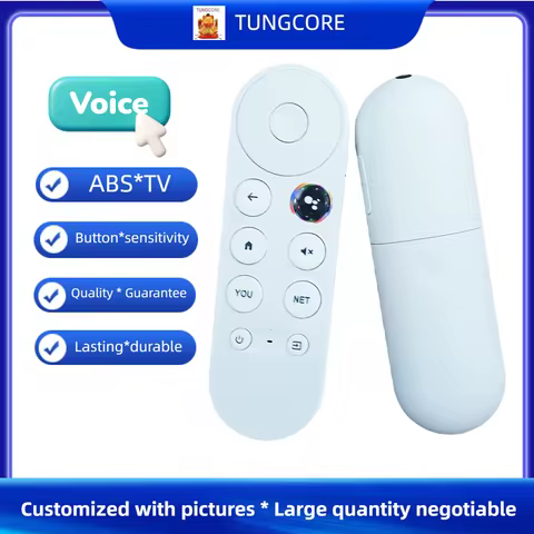 Voice Remote for Google Chromecast 4k Snow TV, G9N9N Replacement Remote Control for Google TV, GA019