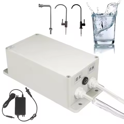 12V Electric Caravan Galley Water Pump 1.5 L/min Automatic Suction for Motorhome Boat Bottled Water 