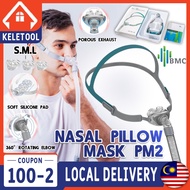 bmc p2 nasal pillows cpap mask for CPAP Auto CPAP BPAP Machine Include SML Three Sizes Silicone Cushions