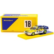 Tarmac Works T64-036-93JTC18 Toyota Corolla Levin AE92 Jtcc #18 Yellow/White/Blue