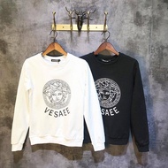 ✦Ready Stock✦ High Quality Versac**e baju shirt lelaki Spiritual guy sweater men's Korean version of