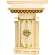 【Direct from Japan】Fit Post Shinto Shrine with Sleeves Made in Japan 820329 Natural Approx. 27 x 7 x