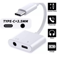 [PK-515] J-031 Splitter type c | Converter type c To 3.5mm jack audio charger