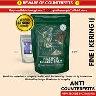 CY French Celtic Salt 100g Fine | Product of France | Celtic Sea Salt
