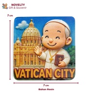 Vatican City Roma Italy Refrigerator Magnet Souvenirs, Vatican Country Souvenirs Fridge Magnet