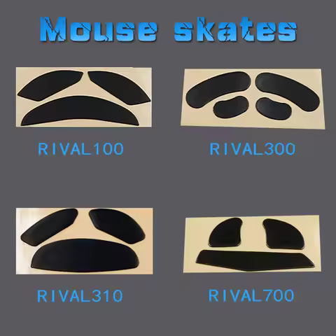 3M Mouse Skates for Steelseries Rival 3 700 710 600 650 500 310 300 300S 110 100 95 rescuers OPTICAL