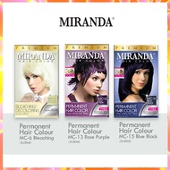 Semir Rambut Permanen Paket Highlight Rambut Ombre Blurple Warna Cat Rambut Gelap Miranda Premium Ha