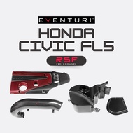EVENTURI Honda Civic Type R FL5 Carbon Intake Carbon inlet/turbo tube Carbon Engine cover