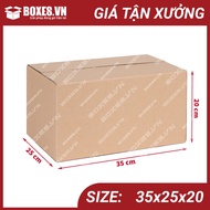 35x25x20 Combo 20 hộp carton Boxes đóng gói hàng giá tại xưởng