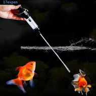 EXPEN Fish Tank Feces Suction Tool, Plastic Strong Suction Fish Feces Suction Pipe, Multifunctional 