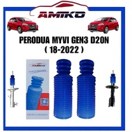 AMIKO PERODUA MYVI ( 18-2022 ) GEN3 D20N SILICONE ABSORBER DUST COVER BOOT FRONT SUSPENSION