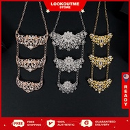 Lookoutme Dokoh Kebaya Rantai Classic Traditional Brooch Pin Baju Kurung Women Necklace Muslim Fashi