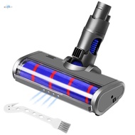 Soft Roller Cleaner Head for Dyson V6 DC58 DC59 DC61 DC62 DC74 Cordless Vacuum Cleaner Attachment with LED Headlightfan