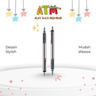 Bollpoint/ Pen/ PenZEBRA F 701 Pen 0.7mm Retractable Ballpoint Pen Stainless Steel Barrel Stationery