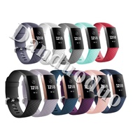 Soft Silicone Replacement Fitbit Charge3 Charge4 Wristband Strap for Fitbit Charge3 Charge4