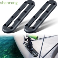 SHANRONG Kayak Low Profile Track, Screw Fixed Guide Multisize Kayak Accessories Mount Track, Portable No Drilling Flexible Secure Kayak Slide Bracket Kayak Accessories