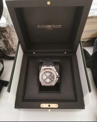 二手 Audemars Piguet Royal Oak Offshore Safari Chronograph 26470ST.OO.A801CR.01 陶瓷的 停產 透底