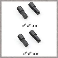 [U L Z R] 4 Pcs Metal Rear Axle Shaft for WPL D12 C14 C24 C34 B14 B24 C16 B36 MN D90 MN99S RC Car Up