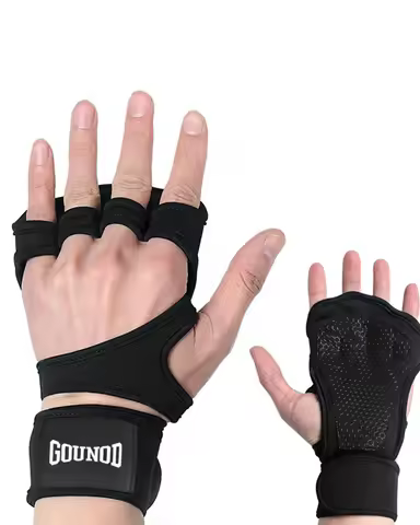 2PC/1pair GOUNOD Training Sport Gloves Workout Gloves Fitness BodyBuilding Weightlifting Gym Hand Wr