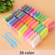 24/36/48Pcs Soft and Easy to Mold Modeling Clay Set for Kids Air Dry Super Light Clay Set with Tools