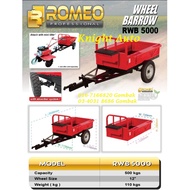 ROMEO RWB5000 Wheel Barrow Capacity 500kg 12" Wheel