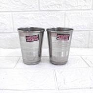 Mug Tumbler Korea Gelas Minum Air Stainless Steel Home Pro Homepro 260ML Drink Glass Gelas Unik Saji