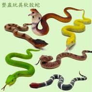 Simulasi mainan ular haiwan menakutkan rumit tetikus labah-labah besar model haiwan reptilia biawak 