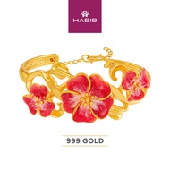 HABIB 999/24K Yellow Gold Bangle 9GB00091224