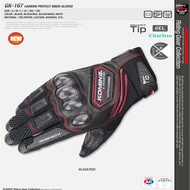 KOMINE GK167 Motorcycle Gloves Racing Carbon Fiber Full Finger Street Gloves KOMINE Four Seasons Uni