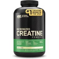 Optimum Nutrition Micronized Creatine Monohydrate Powder, Unflavored, 120 Servings, 600 Grams (Packa