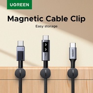 Ugreen Cable Organizer Magnetic Clips Charging Cord Management Earphone Cable Organizer Wire Ties fo