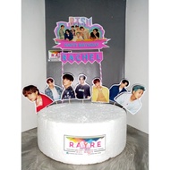 ✷◈♂Bts Theme Personalized Cake Topper