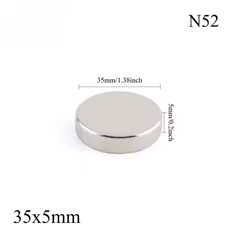 N52 35x5 Disc Aimant Refrigerator magnets Office Home 35*5 Whiteboard Diy Dropshipping Bulk Customis