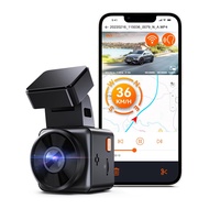 Vantrue E1 Lite 1080P Mini กล้อง กล้องติดรถยนต์ ขนาดเล็กมาก vision กลางคืน ควบคุมเสียง WiFi GPS แอป 