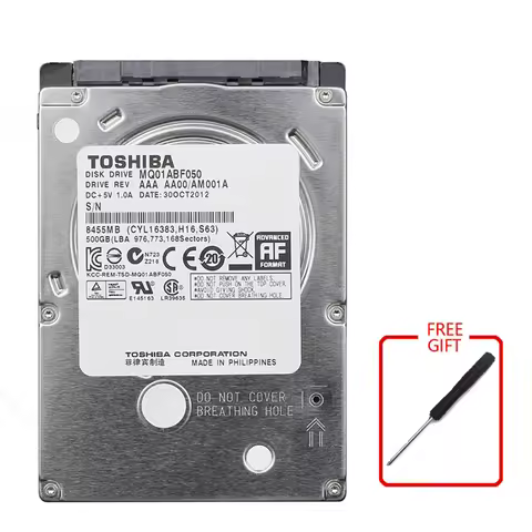 Toshiba 4TB 2TB 1TB 500GB 320GB 250G HDD 2.5 Sata for Laptop 2.5 Sata Internal Hard Drive Hard Drive