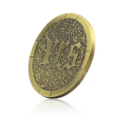 New Style Yes or No Commemorative Coin Bronze Plated Non-currency Game Prop Collection Coin Decorati