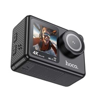 SY HOCO รุ่น DV101 กล้องแอคชั่น หน้าจอคู่ กล้องกันน้ำลึก 30M เลนส์ไวด์ 150 องศา 4K 2160P / 30fps