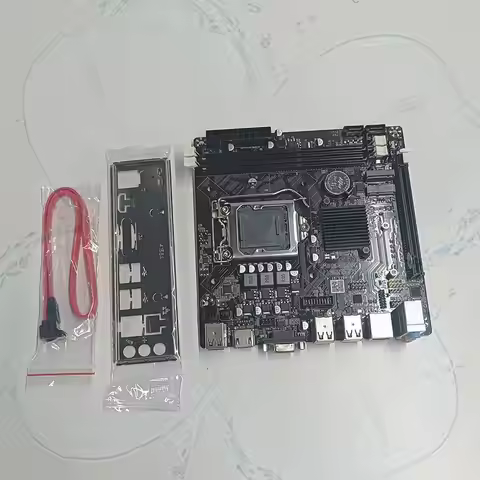 LGA1155 H61M-I Desktop Motherboard Dual Channel DDR3 16GB M.2 NVME HDMI VGA Gigabit Ethernet Compute