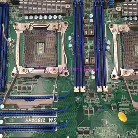 EP2C612 WS Server Motherboard Dual Socket LGA 2011 R3 Support E5-2600 V3/V4 Series DDR4