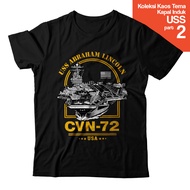 USS US Navy World War Military Aircraft Carrier T-Shirt – American Aircraft Carrier Shirt | Abraham 
