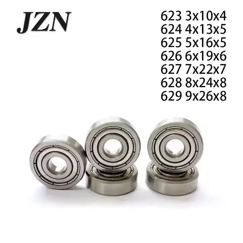 2PCS/10PCS 440 stainless steel bearing S623 S624 S625 S626 S627 S628 S629ZZ -2Z anti-rust bearing 62