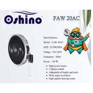 OSHINO WALL FAN 20 INCH STRONG WINDS