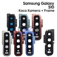 Original Rear Camera Lens Glass Samsung Galaxy S10 / SM-G973F / SM-G973U / SM-G973W / SM-G973U1 / SM