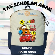 Kindergarten Backpack School Bag for Elementary School Children McQueen 95 I Kindergarten/ Elementar