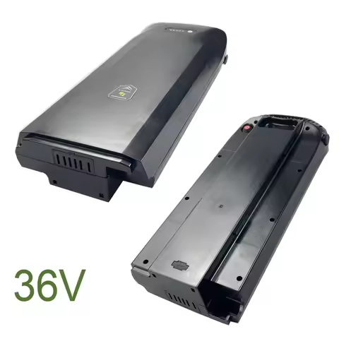 Luggage Rack Battery Li-Ion 36V 13Ah Electric Bike Battery Replacement for Fischer CITA ECU Peugeot 