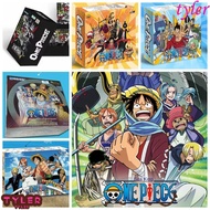 TYLER One Piece Collection Cards, Anime One Piece Trading Game TCG Booster Box Game Cards, Collection Cards Box Booster Rare Luffy Sanji Nami TCG One Piece Booster Pack Child Toy
